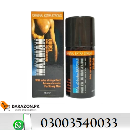 Maxman 75000 Delay Spray In Pakistan