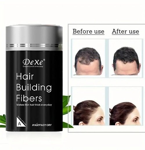 Dexe Hair Building Fiber Black Dexe Hair Building Fiber Black