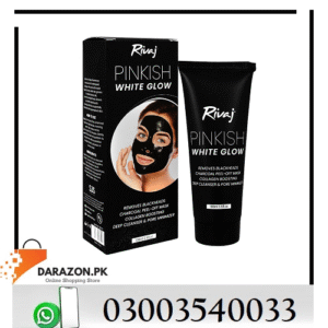 Pinkish White Glow Mask