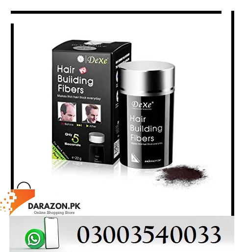 Dexe Hair Building Fiber Black