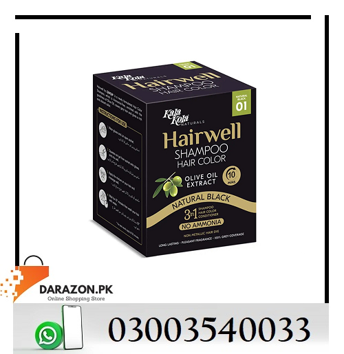 Kala Kola Hairwell Shampoo Hair Color