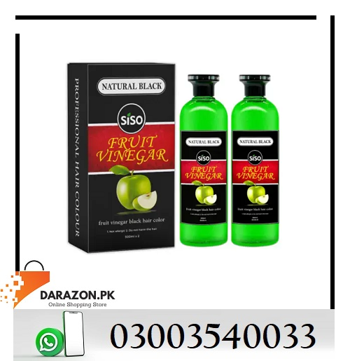 Fruit Vinegar Black Hair Gel