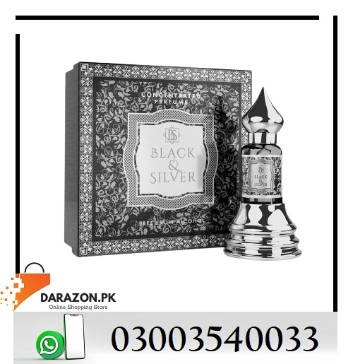 Black And Silver Perfume For Men